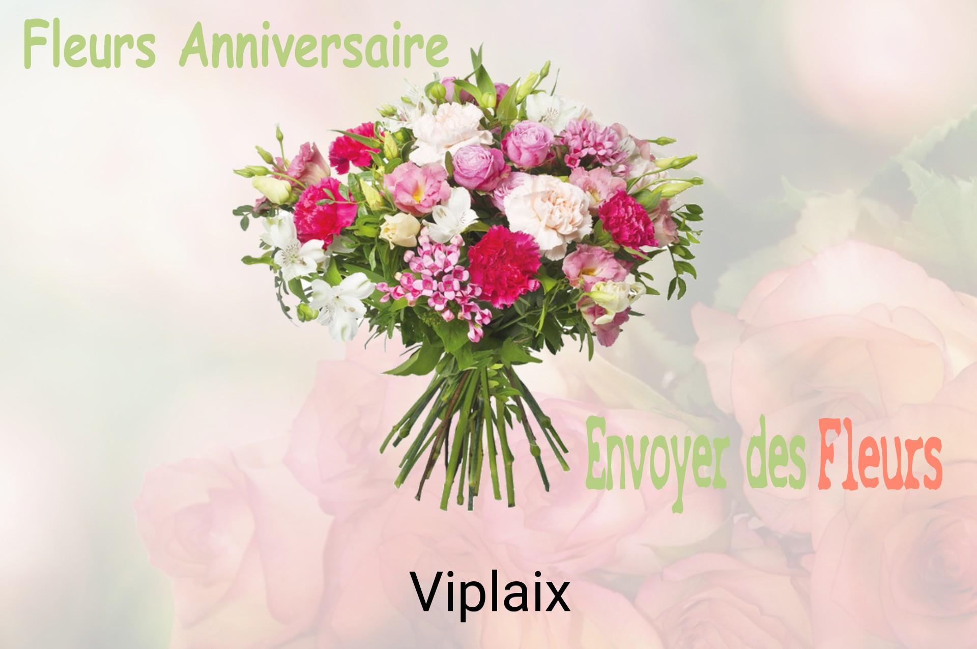 Bouquet de fleurs d’anniversaire livré à Viplaix